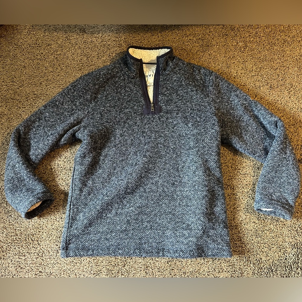 Orvis Men’s Brighton Quarter Zip Sweater